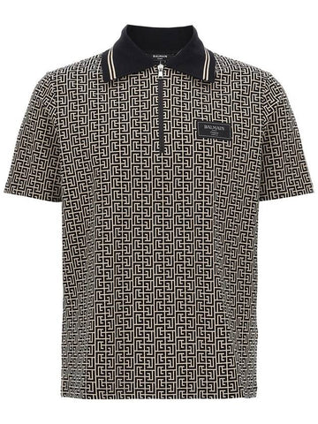 Balmain 'Pb' Polo Shirt - BALMAIN - BALAAN 1