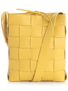 Intrecciato Cassette Cross Bag Yellow - BOTTEGA VENETA - BALAAN 1