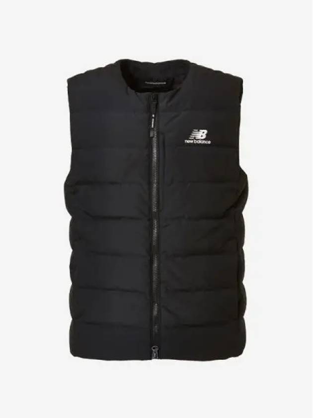 Uni Active Light Down Vest 19 Black - NEW BALANCE - BALAAN 1