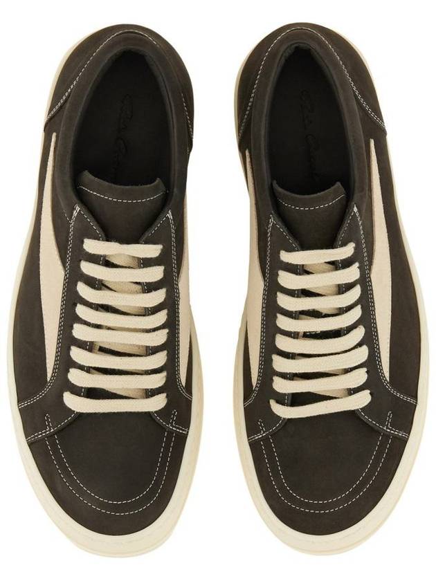 Rick Owens Leather Sneaker - RICK OWENS - BALAAN 6