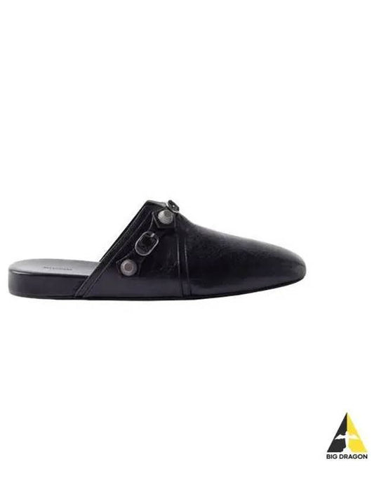 Women s Cozy Casual Mule Flat Slippers Black 715556 WAD4F - BALENCIAGA - BALAAN 1