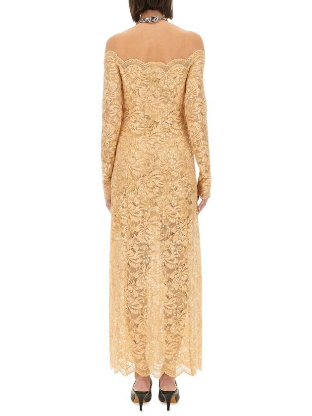 Rabanne Long Dress With Sequins - PACO RABANNE - BALAAN 3