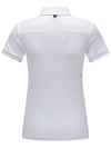 WOMEN BACK TRIANGULAR POINT SHORT T SHIRTWH - ANEWGOLF - BALAAN 2