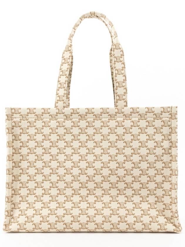 Cabas Large Tote Bag White - CELINE - BALAAN 5