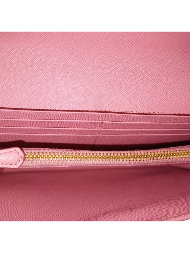 Women s 1MH311 Pink Saffiano Leather Clutch - PRADA - BALAAN 11