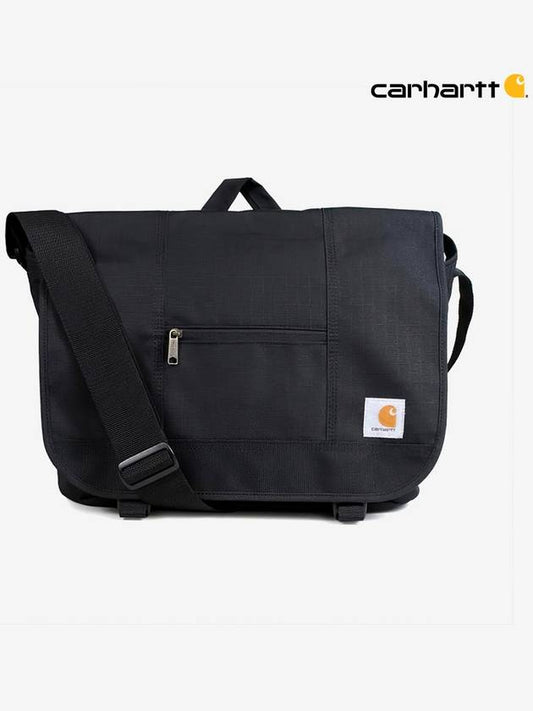 D89 Ripstop Messenger Bag Black - CARHARTT - BALAAN 2