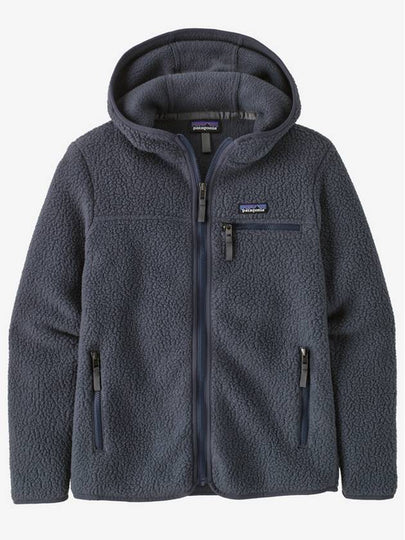 Retro Pile Hooded Jacket Smolder Blue - PATAGONIA - BALAAN 2