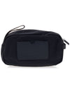 Heart Logo Pouch Bag Black - AMI - BALAAN 4