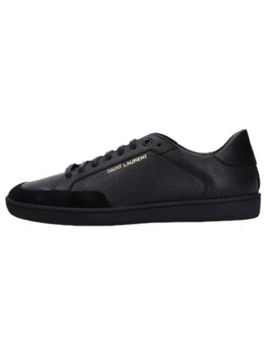 Court Classic Sneakers Black - SAINT LAURENT - BALAAN 1