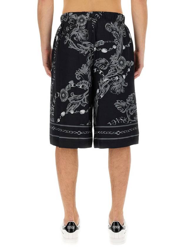 Versace Jeans Couture "Chain Couture" Bermuda Shorts - VERSACE - BALAAN 3