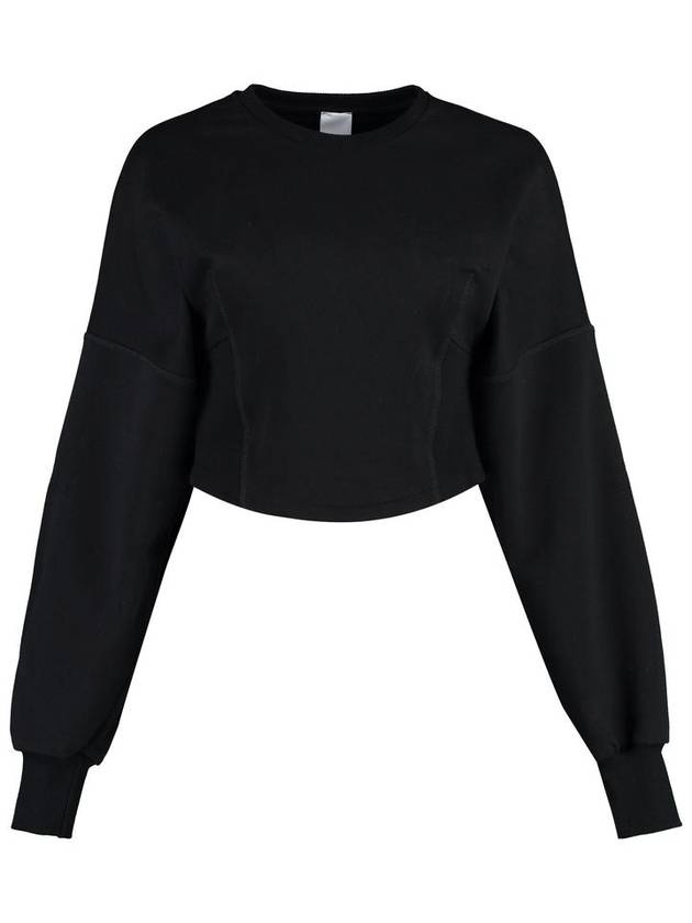 Pinko Cotton Crew-Neck Sweatshirt - PINKO - BALAAN 1