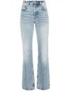 Denim Straight Pants 782393 Y19XA 4419 SICILY BLUE - SAINT LAURENT - BALAAN 2