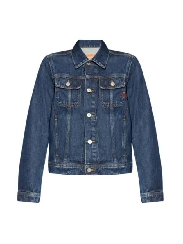 Women's De Bonny Denim Jacket Blue - DIESEL - BALAAN 1