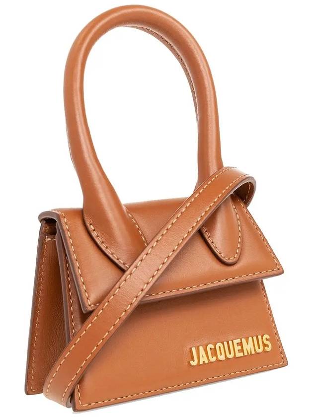 Le Chiquito Signature Mini Tote Bag Light Brown - JACQUEMUS - BALAAN 5