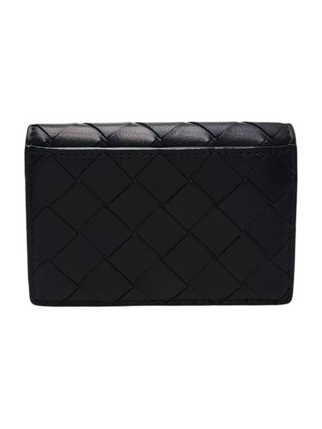 667141 Black Intrecciato Card Business Holder - BOTTEGA VENETA - BALAAN 3