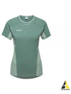 Aenergy FL ​​Short Sleeve T-Shirt Green - MAMMUT - BALAAN 2