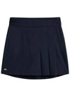 Thea Pleated Mini Skirt Navy - J.LINDEBERG - BALAAN 2