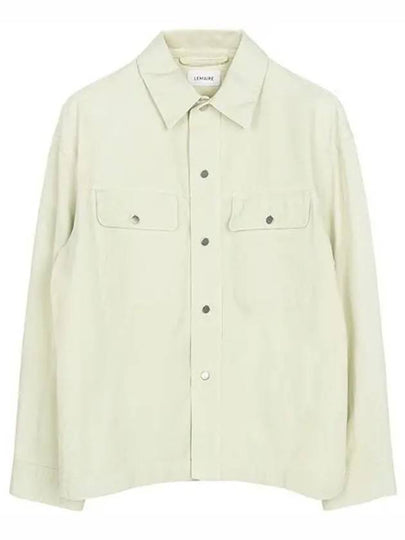 Trucker Overshirt Jacket Light Sage - LEMAIRE - BALAAN 2