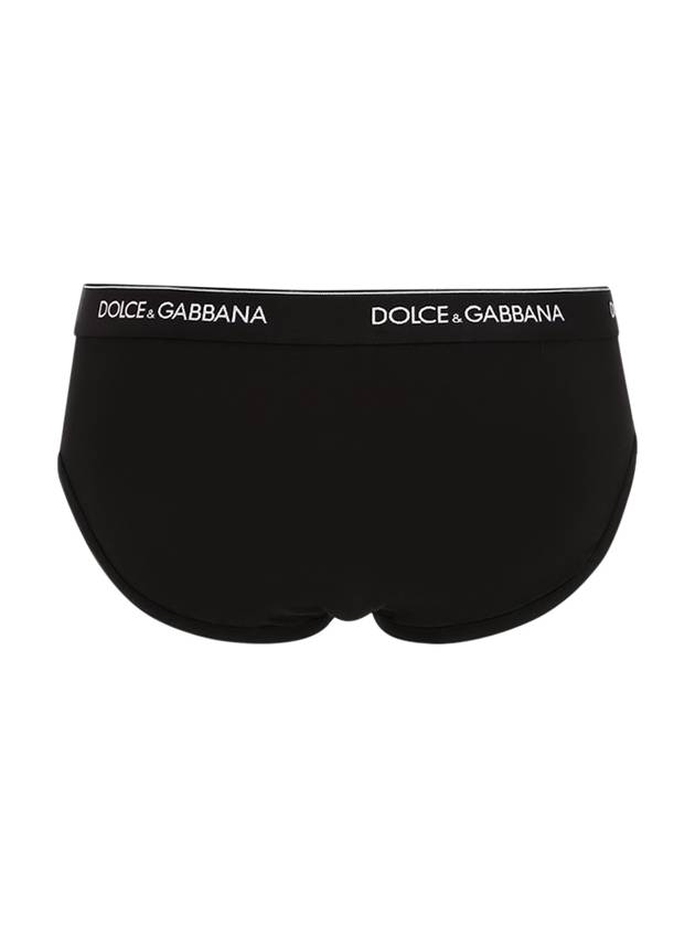 23 fw Black Cotton Briefs M9D69JONN97N0000 B0480428693 - DOLCE&GABBANA - BALAAN 3