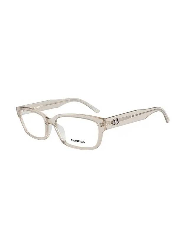 Eyewear Frame Rectangle Acetate Eyeglasses Beige - BALENCIAGA - BALAAN 4