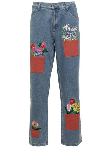 Kidsuper Flower Jeans - KIDSUPER - BALAAN 1