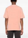 Logo Print Short Sleeve T-Shirt Pink - STONE ISLAND - BALAAN 3