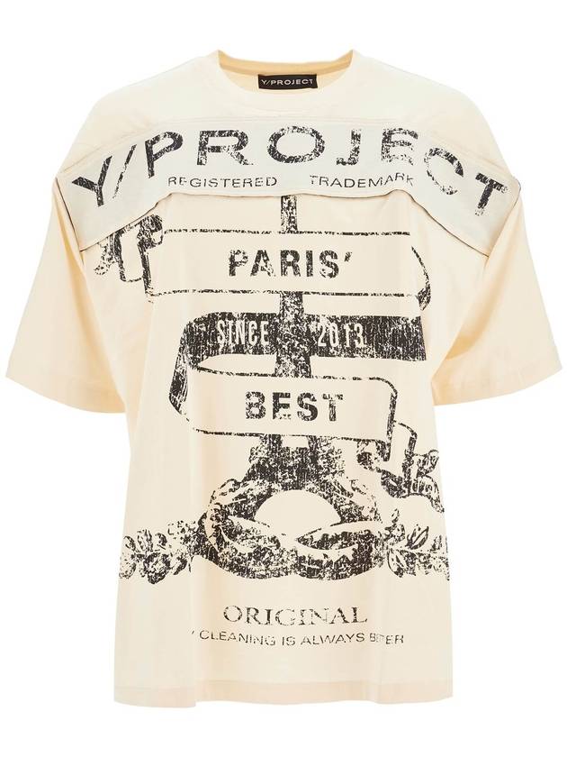 "paris' best t-shirt with - Y/PROJECT - BALAAN 1