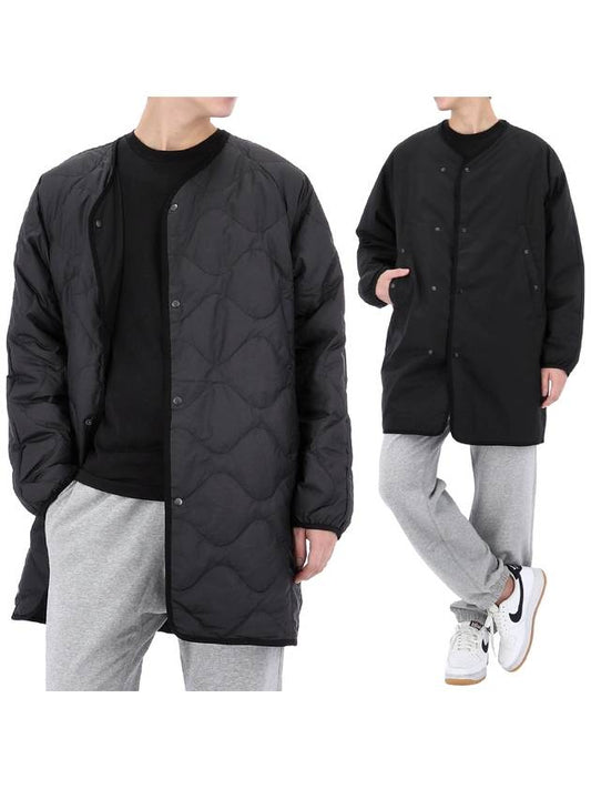 Reversible Down Coat SUBF352E BLACK - NANAMICA - BALAAN 1