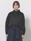 Cropped Windbreaker Black - NUAKLE - BALAAN 1