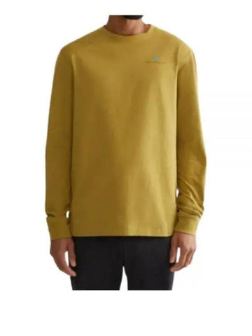 Root Logo LS Tee Man Meadow Green 10422 548 - KLATTERMUSEN - BALAAN 1