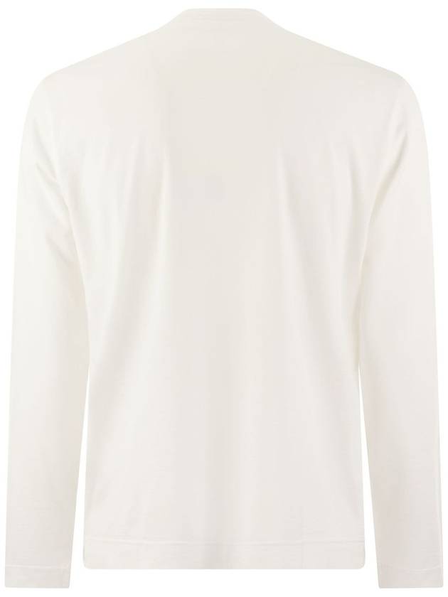 Long-sleeved cotton T-shirt - FEDELI - BALAAN 2