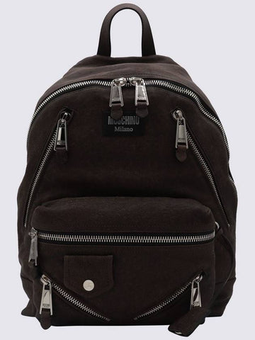 Moschino Brown Backpacks - MOSCHINO - BALAAN 1