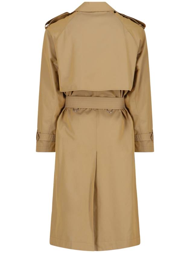 long gabardine trench coat 8087617 - BURBERRY - BALAAN 3