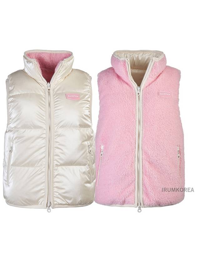 Grumium Double Sided Down Padding Vest Cream - DUVETICA - BALAAN 2