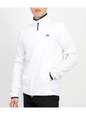 Santino Polartec Mid Layer Zip-Up Jacket White - J.LINDEBERG - BALAAN 1