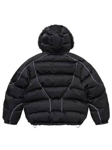 x Jordan Puffer Jacket Black Supreme - SUPREME - BALAAN 1