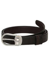 Man's Classic Reversible Leather Belt Black Brown - MONTBLANC - BALAAN 2