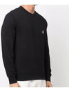 Diagonal Raised Sweatshirt Black - CP COMPANY - BALAAN 4