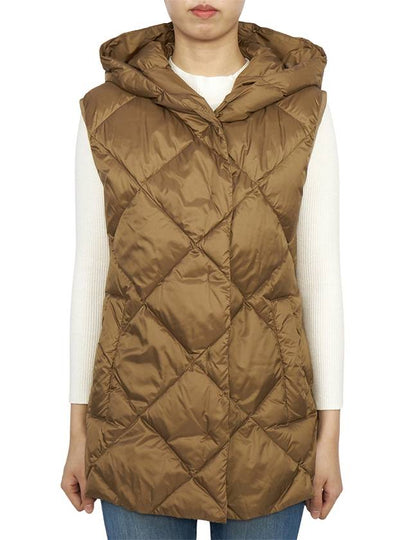 Frutto Padded Vest Brown - MAX MARA - BALAAN 2