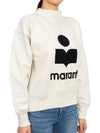 Moby Logo Print Sweatshirt Ecru - ISABEL MARANT - BALAAN 4