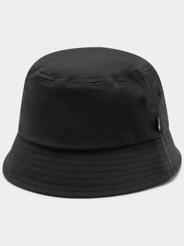 Logo Nylon Bucket Hat Black - STUSSY - BALAAN 4