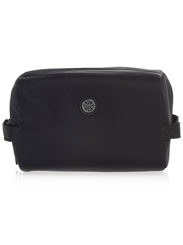 Virginia Large Pouch Bag Black - TORY BURCH - BALAAN 1