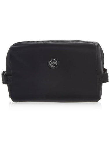 Virginia Large Pouch Bag Black - TORY BURCH - BALAAN 1