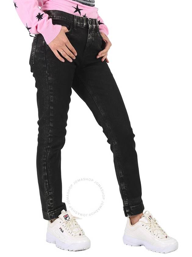 Pinko Ladies Black Sabrina 1 Cropped Skinny Jeans, Wiast Size 27" - PINKO - BALAAN 3