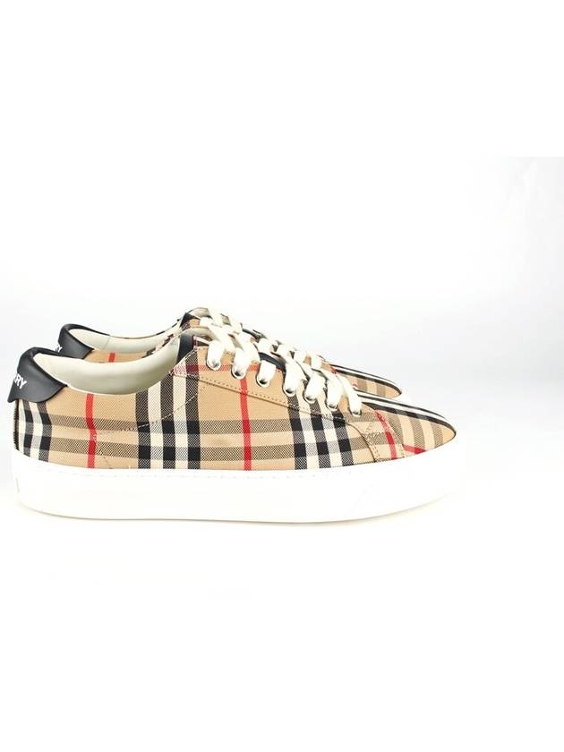 Vintage Check Sneakers 41 260 - BURBERRY - BALAAN 5