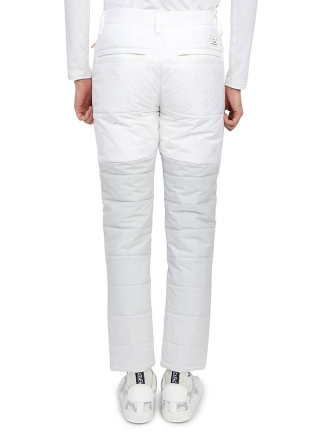 Men's Dialogue Hybrid Padded Pants White - HORN GARMENT - BALAAN 5