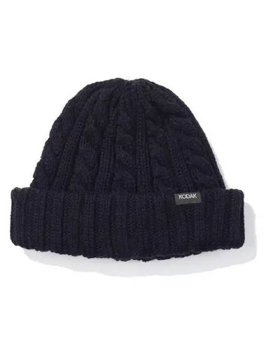 KODAK Twisted Short Beanie NAVY - KODO - BALAAN 1