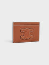 Coeur Triomphe Card Wallet Tan - CELINE - BALAAN 3