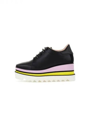 STELLA McCARTNEY Sneak Elyse Platform Shoes Black 270769 - STELLA MCCARTNEY - BALAAN 1