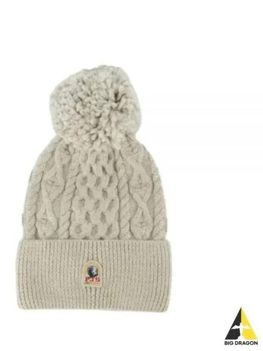 ARAN POM HAT PAHAHA05 269 knit beanie - PARAJUMPERS - BALAAN 1